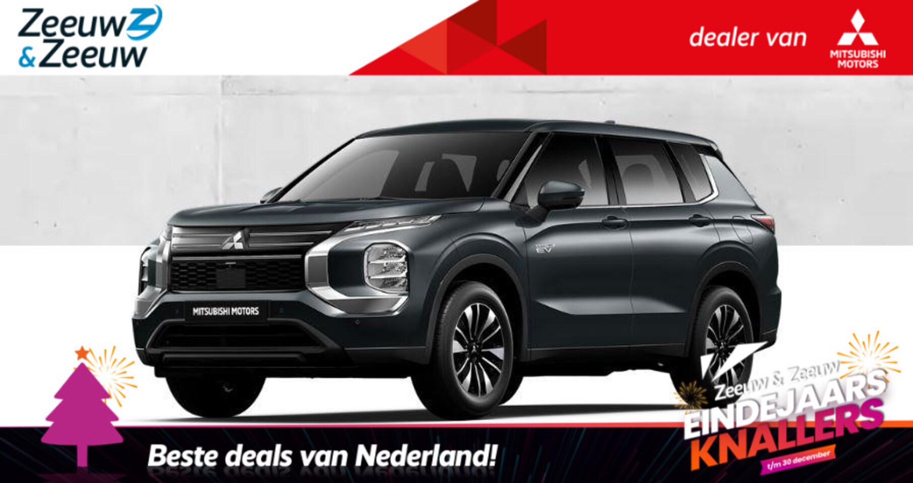 Mitsubishi Outlander - 2.4 PHEV Intense € 6.000 + € 500 euro Accessoire cheque| 8 jaar garantie | Totaalprijs - AutoWereld.nl