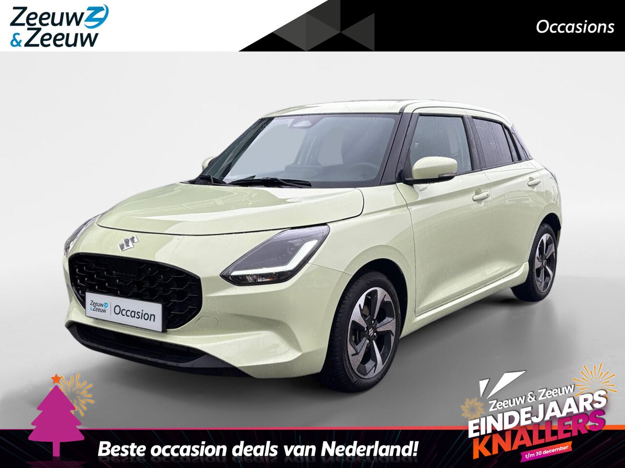 Suzuki Swift - 1.2 Style Smart Hybrid | LMV | NAVI | DRAADLOOS APPLE CARPLAY | STOELVERWARMING | GARANTIE - AutoWereld.nl