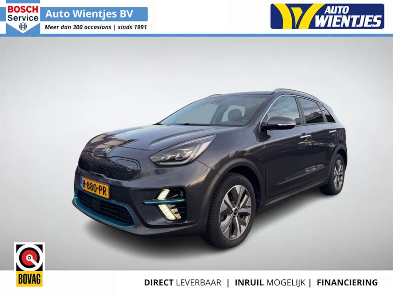 Kia e-Niro - ExecutiveLine 64kWh | SOH 100% | Leer | Navi - AutoWereld.nl