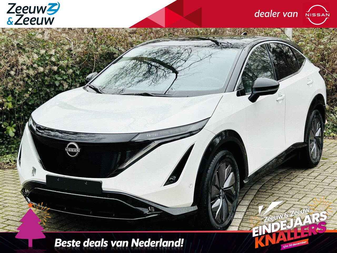 Nissan Ariya - Evolve 66 kWh | €5 .000,- voorraad korting inclusief inruilpremie | Navigatie, Apple Carpl - AutoWereld.nl