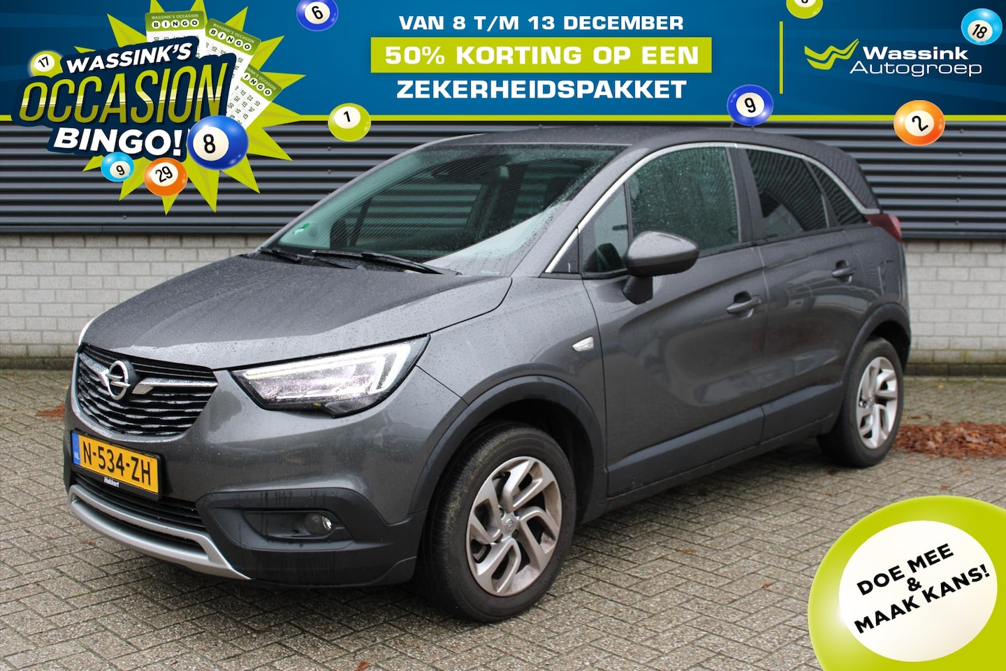 Opel Crossland X - 1.2T 110pk Innovation | Climate control | Navigatie by app | Lm-velgen | Cruise control | - AutoWereld.nl