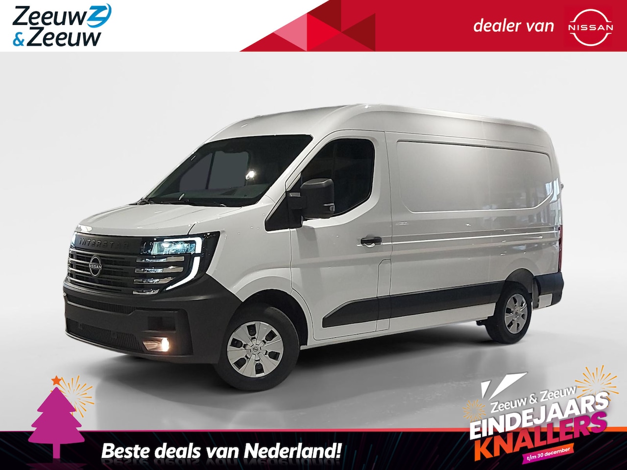 Nissan Interstar-e - L2H2 Limited 87 kWh 118PK AUTOMAAT 17,5% actiekorting! | Elektrisch | Achteruitrijcamera | - AutoWereld.nl