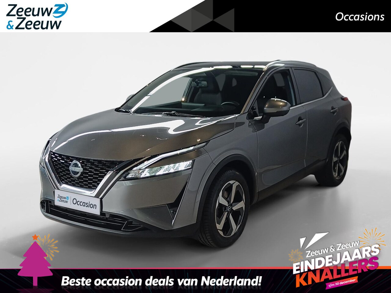 Nissan Qashqai - 1.3 MHEV N-Connecta *Navi+360Camera*Climate*Panoramadak*Apple carplay & Android auto*Parc - AutoWereld.nl