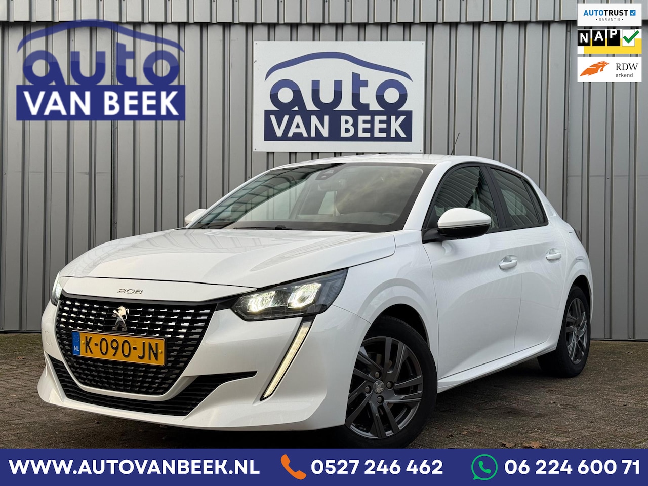 Peugeot 208 - 1.5 BlueHDi Blue Lease Active|Apple Carplay|Sensoren - AutoWereld.nl