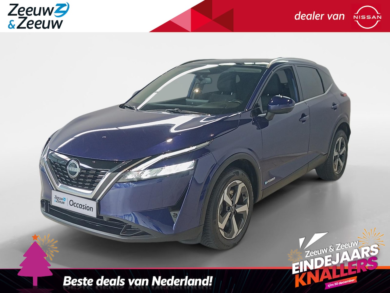 Nissan Qashqai - 1.5 e-Power N-Connecta *190PK*Navi+360Camera*Climate*Parc Assist*Navigatie**Climate contro - AutoWereld.nl