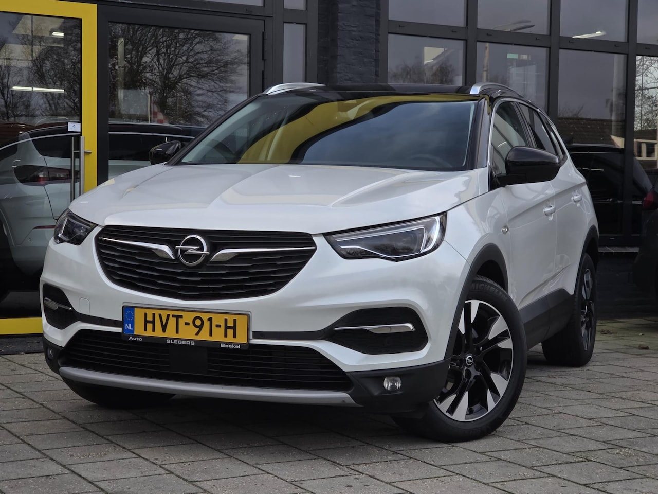 Opel Grandland X - 1.6 Turbo Ultimate Automaat | 1600KG Trekg | Stoelvent + Verwarm | Stuurv | Stoelg | Camer - AutoWereld.nl