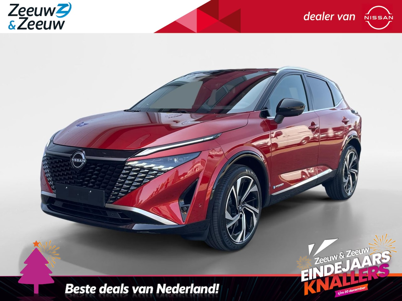 Nissan Qashqai - 1.5 e-Power Tekna Plus | Vernieuwde motor met €1500,- korting | 360graden camera's | Stoel - AutoWereld.nl