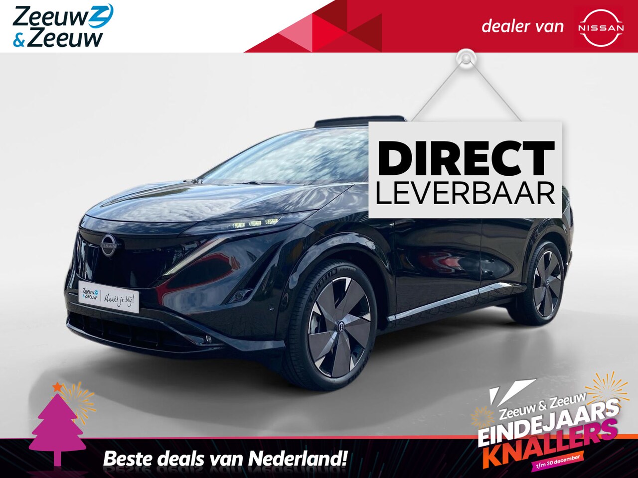 Nissan Ariya - Evolve 91 kWh | €2.000,- voorraad korting inclusief inruilpremie | Navigatie | Apple Carpl - AutoWereld.nl