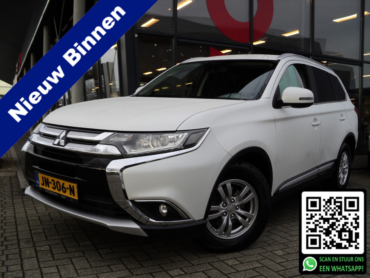 Mitsubishi Outlander - 2.0 Business Edition | AUTOMAAT | 78.674 KM NAP | DEALER ONDERHOUDEN | TREKHAAK | 1.600 KG - AutoWereld.nl