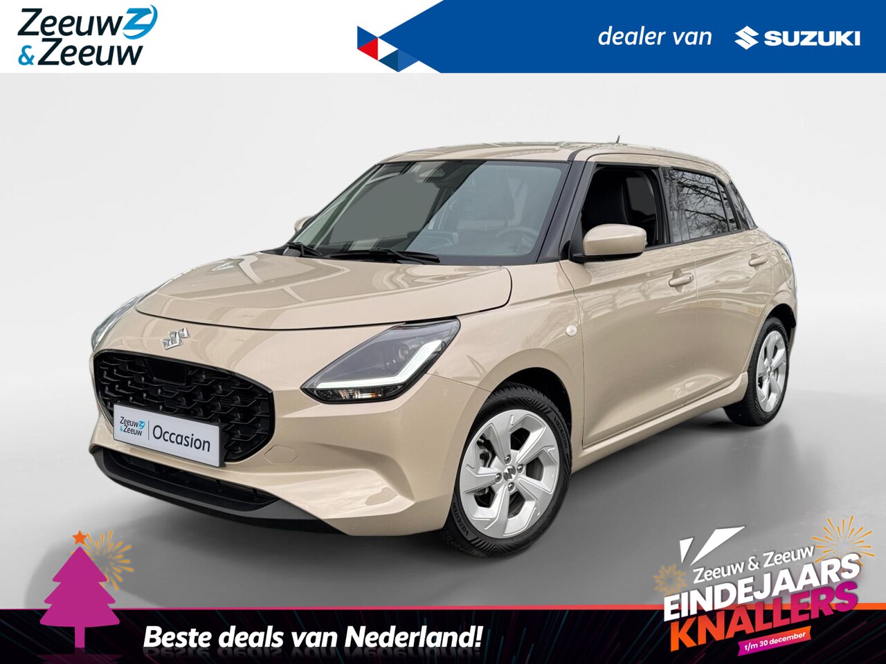 Suzuki Swift - 1.2 Select Smart Hybrid 10 Jaar garantie | Camera | Navi | All Season banden - AutoWereld.nl