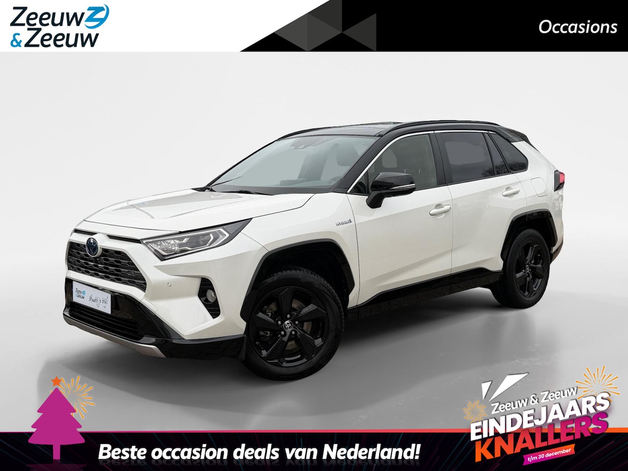 Toyota RAV4 - 2.5 Hybrid Bi-Tone | Schuif/Kantel | Innovation Pack | Zeer compleet! | - AutoWereld.nl