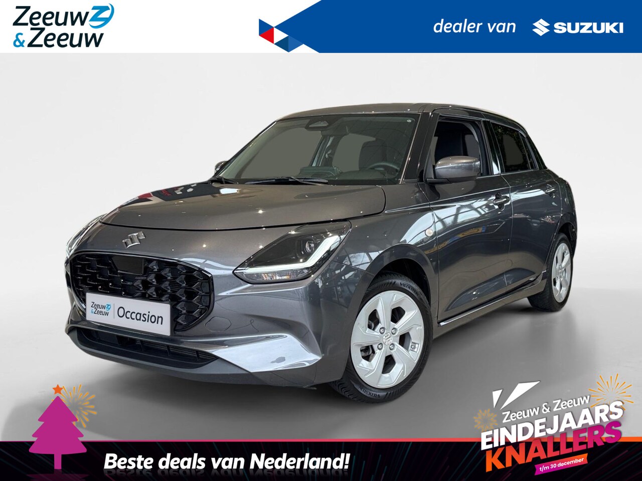 Suzuki Swift - 1.2 Select Smart Hybrid | 10 Jaar garantie | Camera | NAVI | All Season banden - AutoWereld.nl