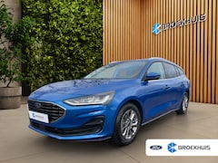 Ford Focus Wagon - 1.0 EcoBoost Hybrid Titanium | Lage km. stand | Draadloos Apple Carlay | Stoel-stuurverw.