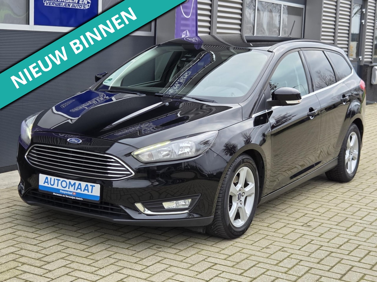 Ford Focus Wagon - 1.5 EcoBoost 150pk Titanium automaat! - AutoWereld.nl