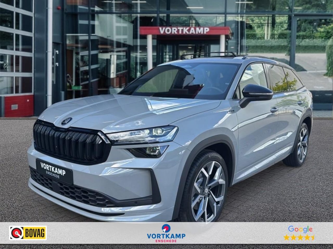Skoda Kodiaq - 1.5 TSI DSG SPORTLINE 7P PANO-DAK/CAMERA/TREKHAAK/NAVI/ACC/STOELVERW - AutoWereld.nl