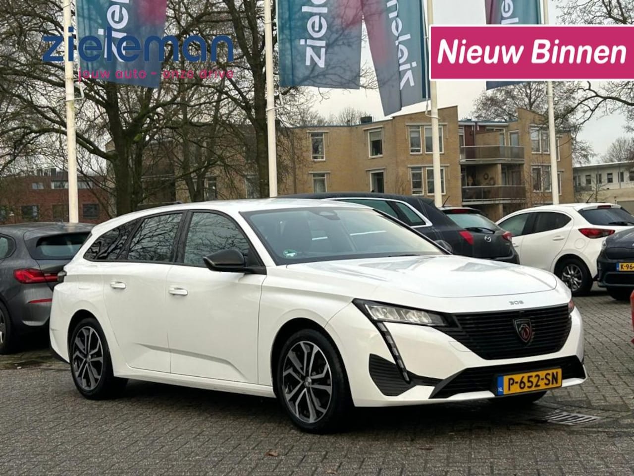 Peugeot 308 - SW 1.2 PureTech Active Sport Pack Business - Carplay, Cruise, Navi, Stoelverw. Afn. Trekha - AutoWereld.nl