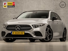 Mercedes-Benz A-klasse - 180 AMG Sport Automaat (SCHUIFDAK, APPLE CARPLAY, SFEERVERLICHTING, BURMESTER, KEYLESS, LE