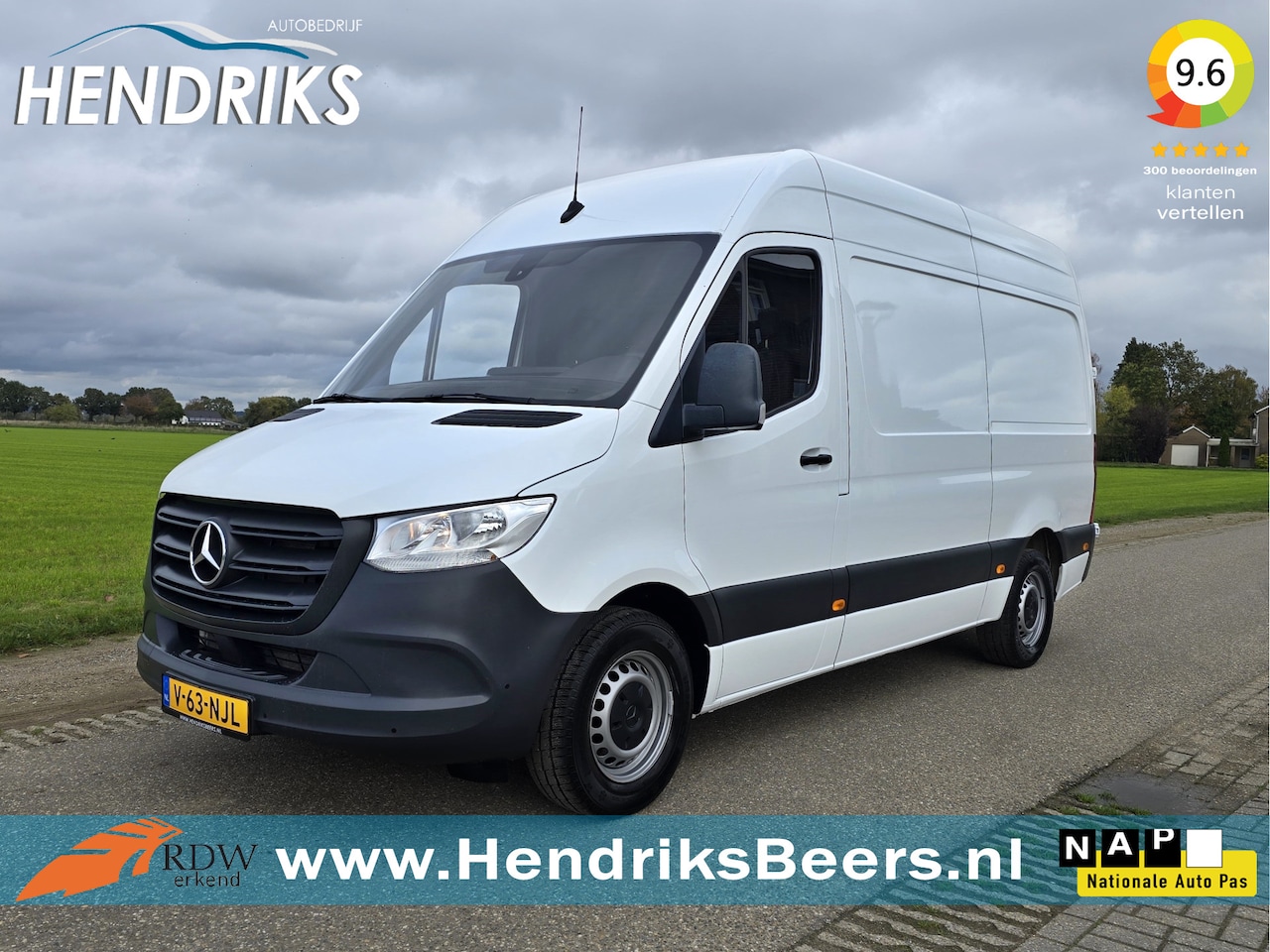 Mercedes-Benz Sprinter - 315 1.9 CDI L2 H2 RWD - 150 Pk - Euro 6 - Navi - ParkeerCamera - Cruise Control - AutoWereld.nl
