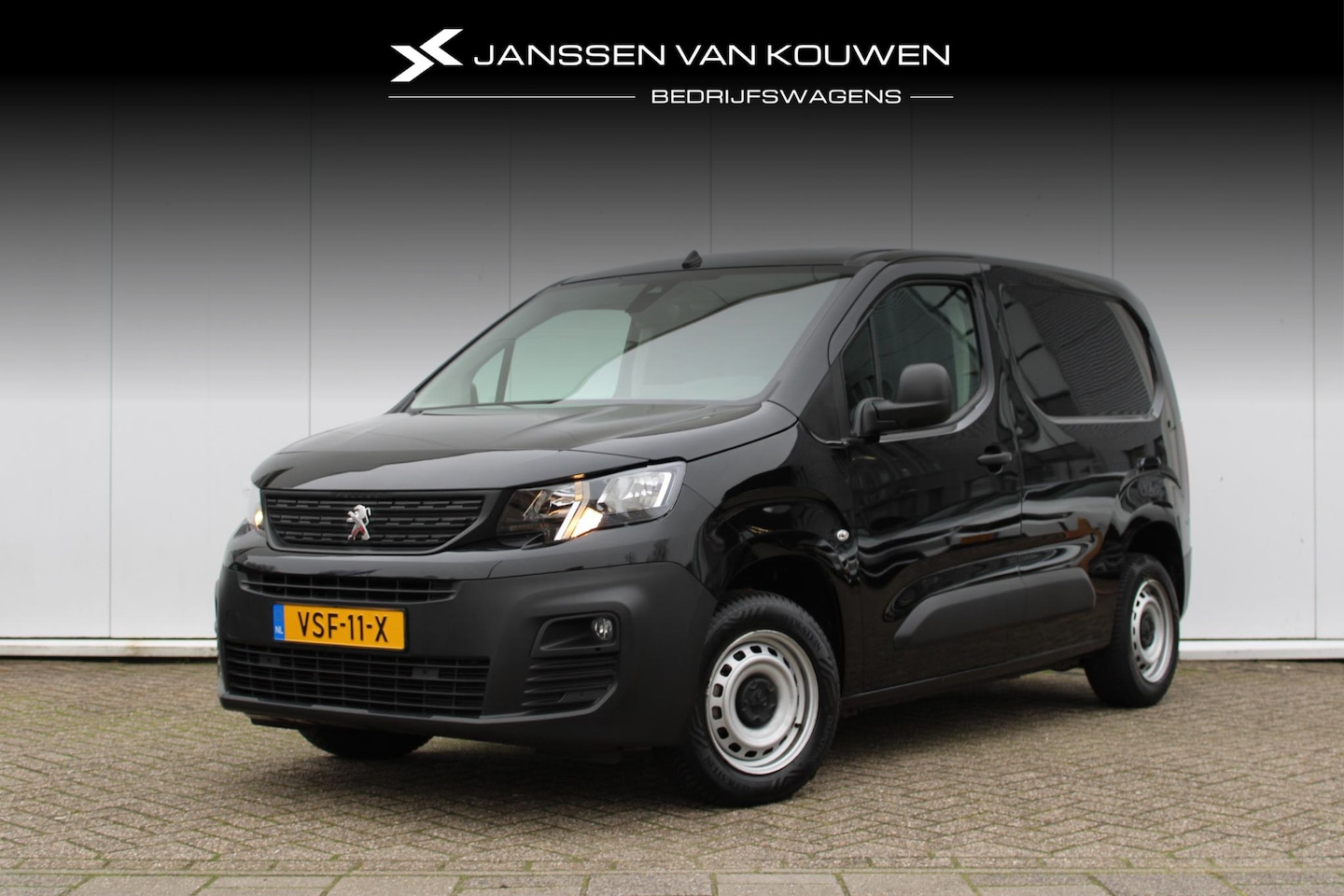 Peugeot Partner - 1.5 BlueHDi 100 pk L1 2 zits bankje / Parkeersensoren / Navigatie - AutoWereld.nl