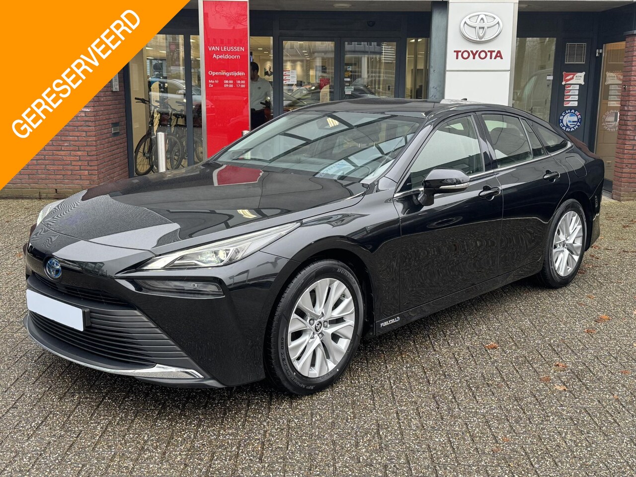 Toyota Mirai - Dynamic KEYLESS JBL-AUDIO STOELVERWARMING APPLE/ANDROID CLIMA CAMERA AD-CRUISE REGENSENSOR - AutoWereld.nl