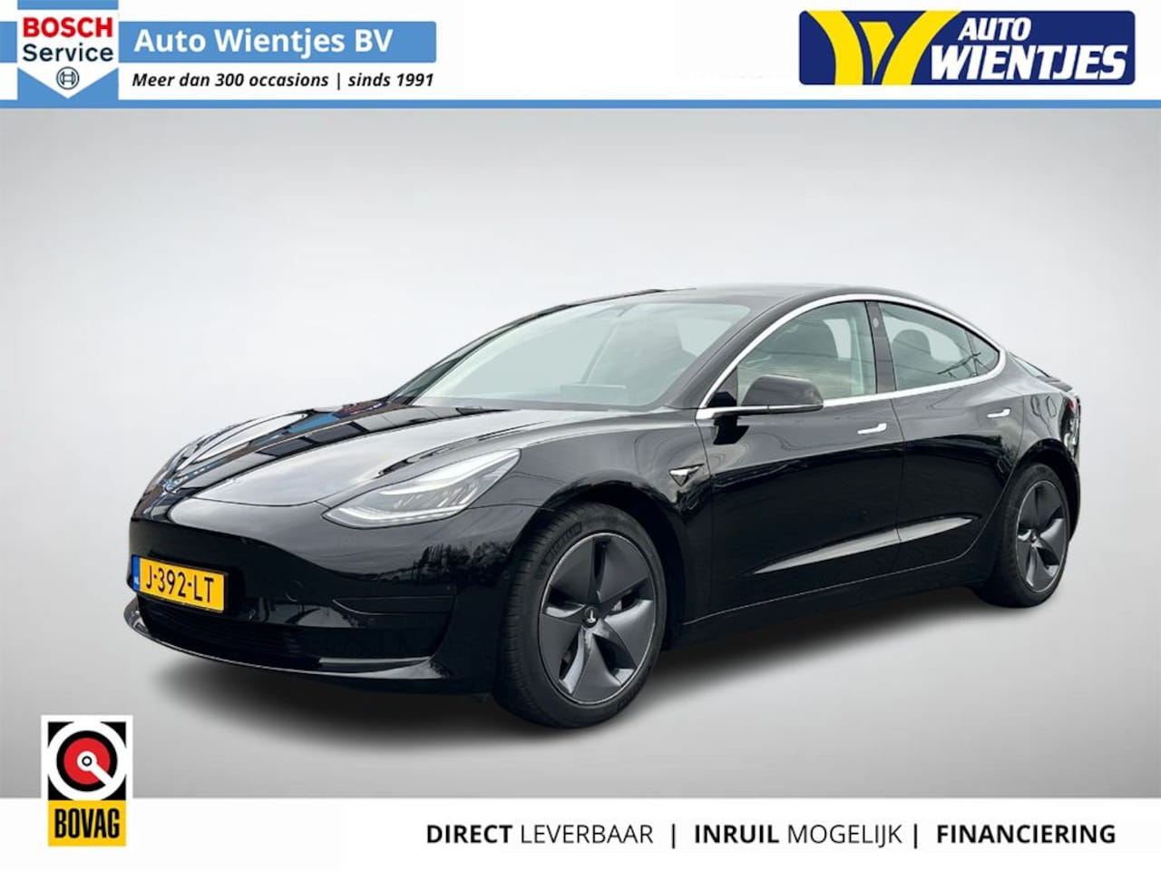 Tesla Model 3 - Standard RWD Plus 60kWh | SOH 84% | Leer | Pano - AutoWereld.nl