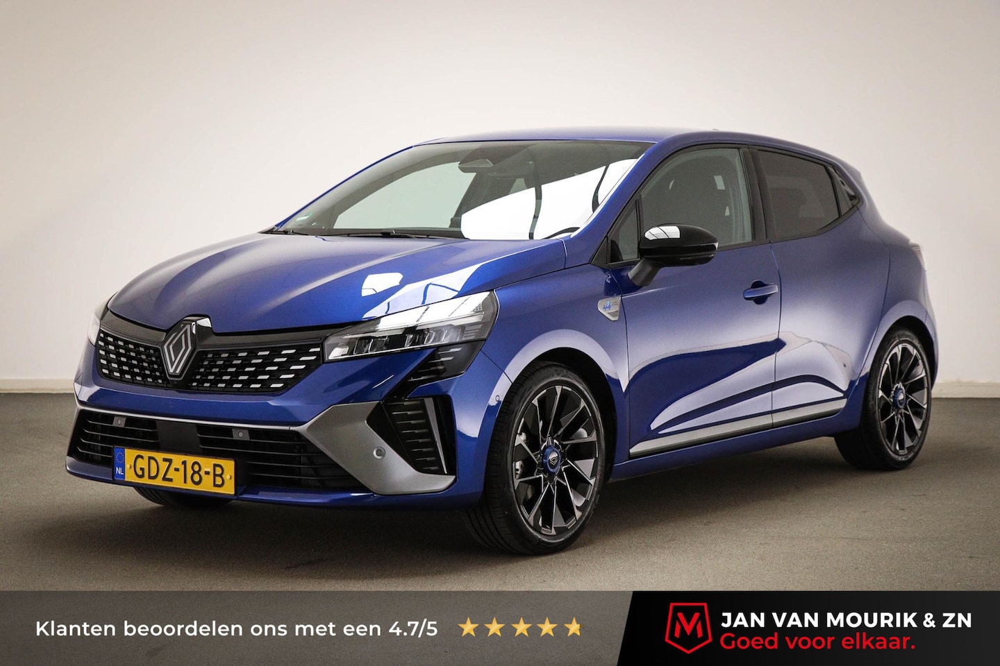 Renault Clio - 1.6 E-Tech Full Hybrid 145 esprit Alpine | CITY PREMIUM PACK | DAB | APPLE | 360 CAMERA - AutoWereld.nl