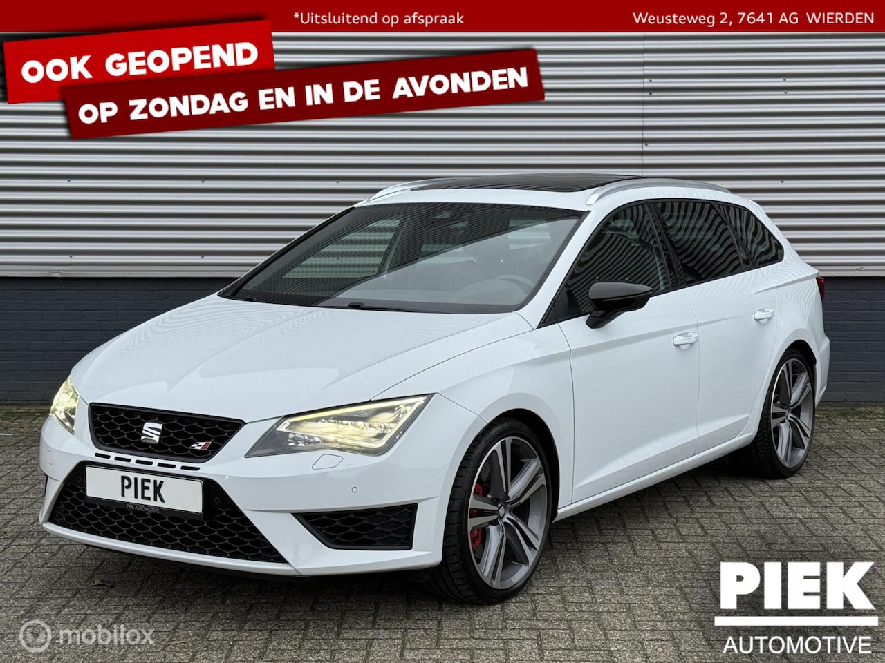 SEAT Leon ST - 2.0 TSI Cupra 290 PANORAMADAK, BOMVOL, TOPSTAAT - AutoWereld.nl