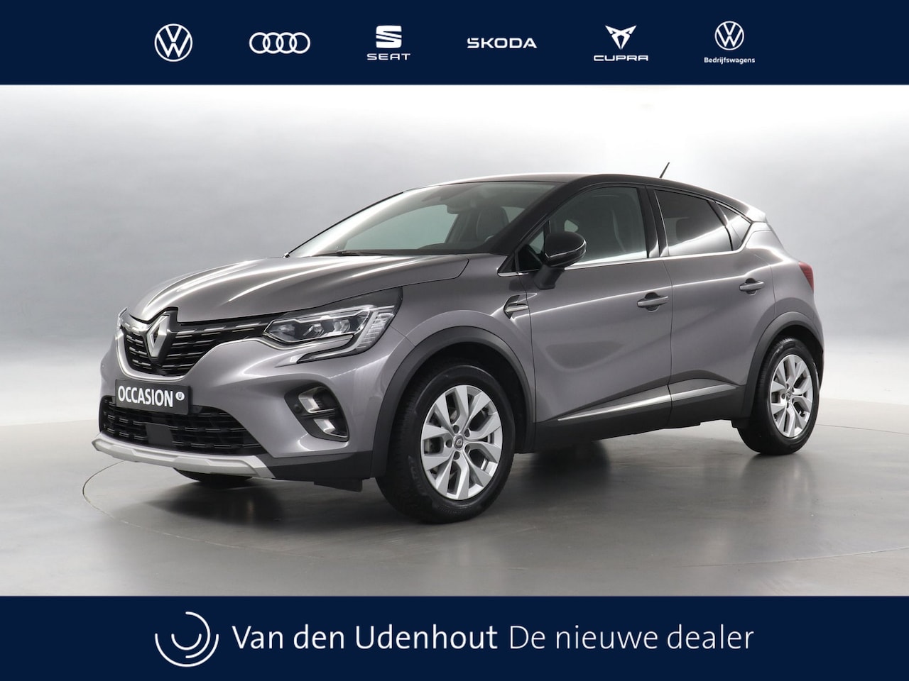 Renault Captur - 1.3 TCe 140pk Intens Automaat / Navigatie / Keyless / Camera / Trekhaak - AutoWereld.nl