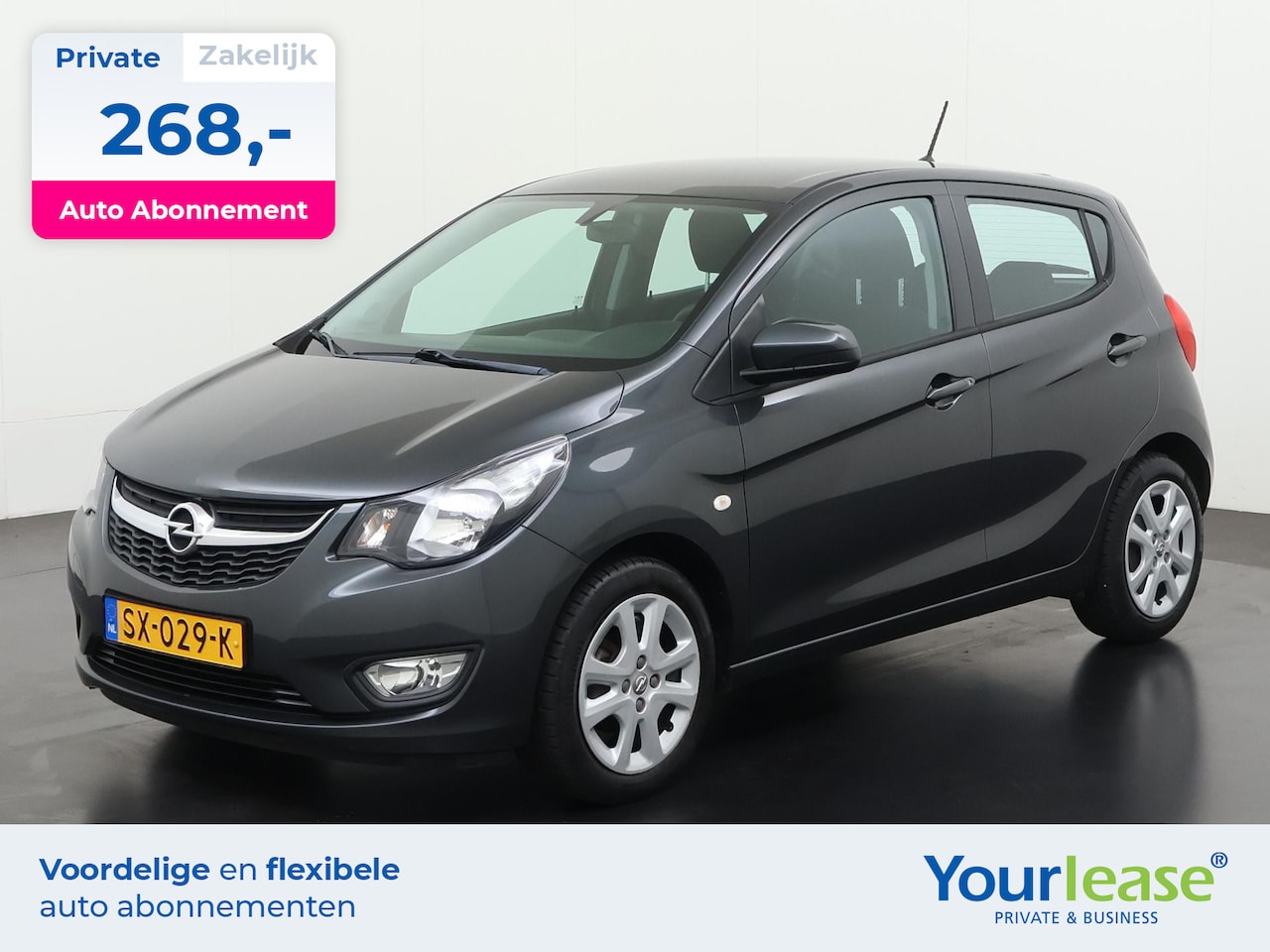 Opel Karl - 1.0 ecoFLEX Edition | All-in 268,- Private Lease | Direct uit voorraad - AutoWereld.nl