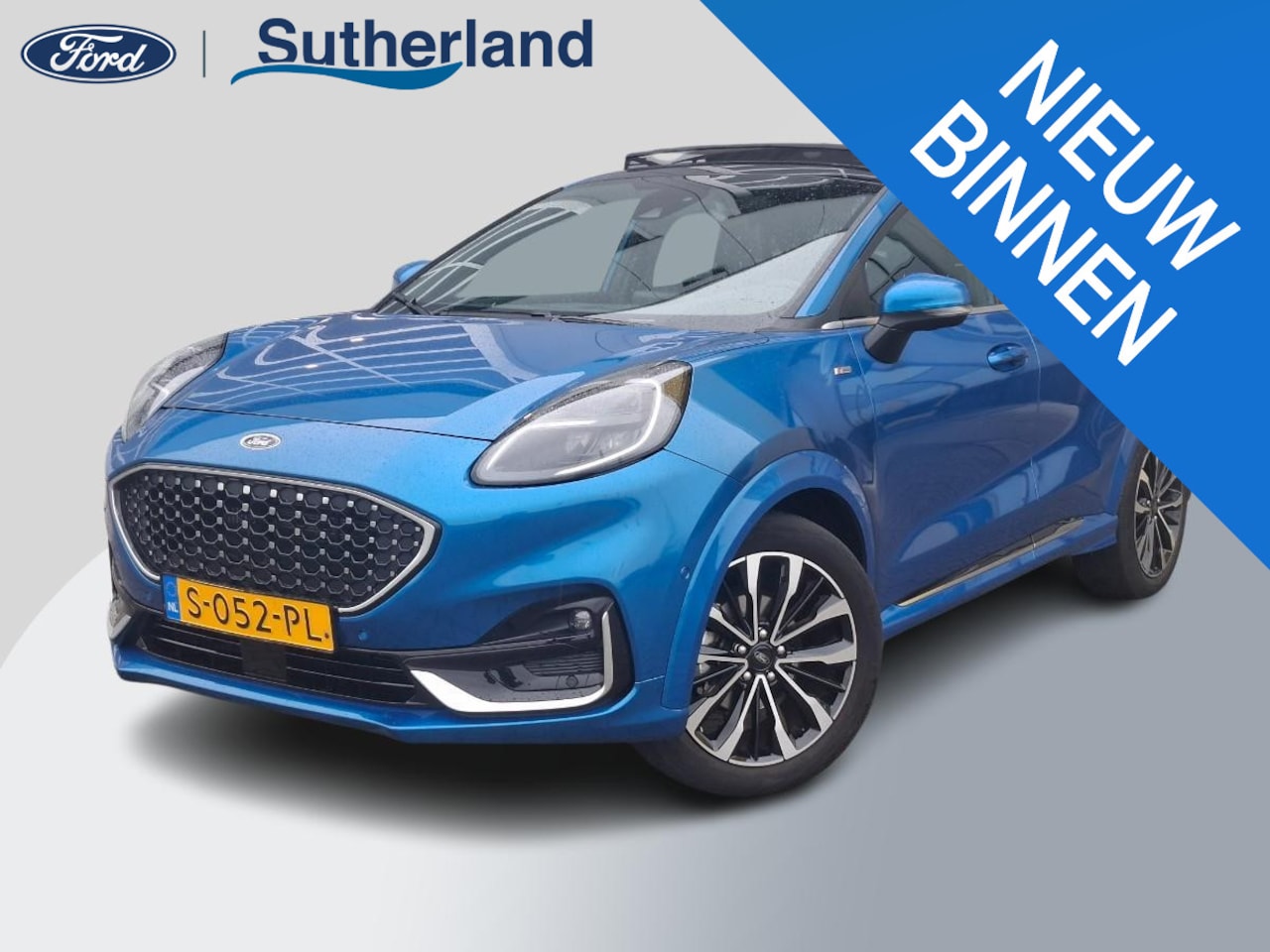 Ford Puma - 1.0 EcoBoost Hybrid ST-Line Vignale 155pk | Panoramadak | Winter Pack | Adaptive cruise co - AutoWereld.nl