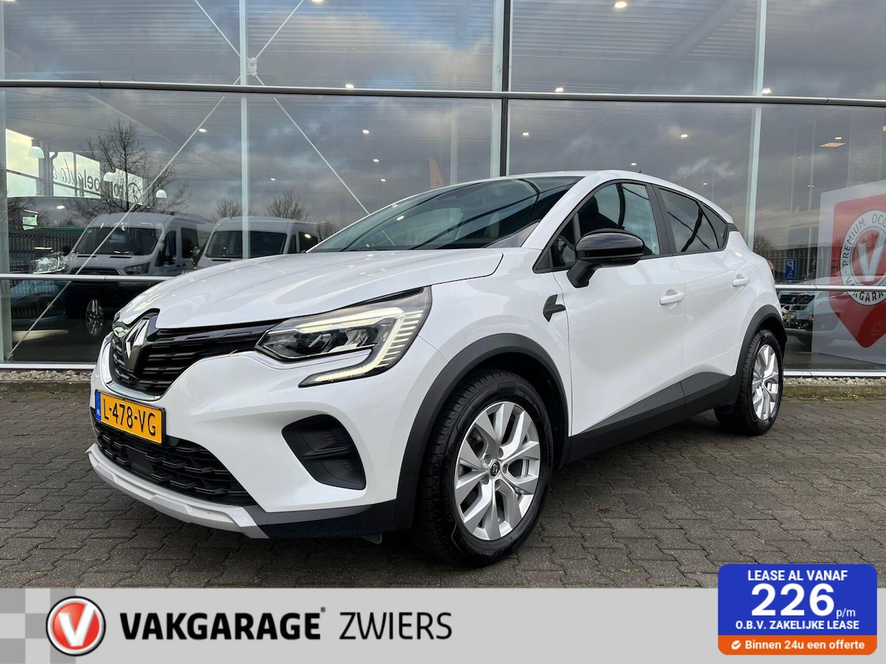 Renault Captur - 1.0 TCe 90 Business Zen Trekhaak Nieuwe APK - AutoWereld.nl