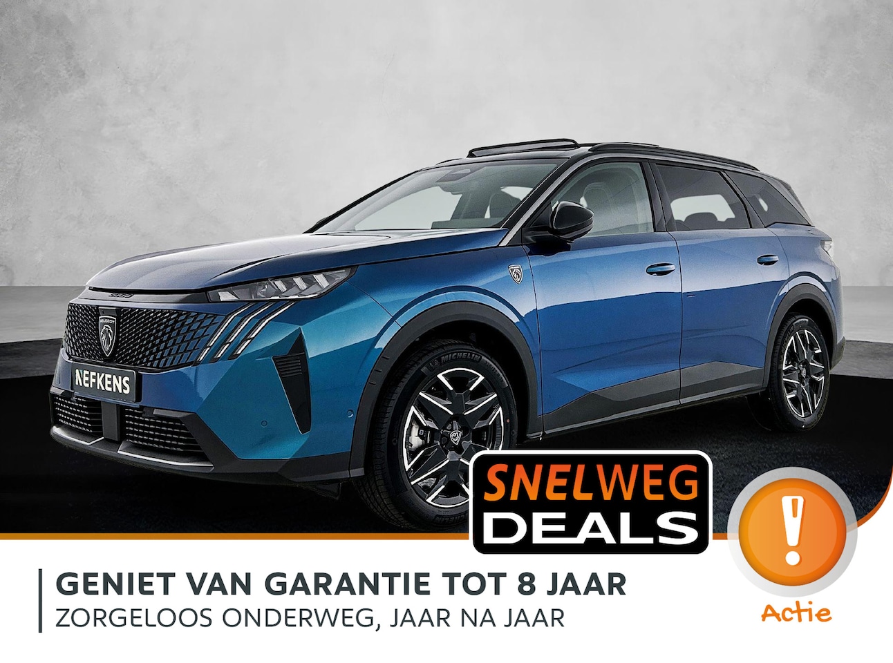 Peugeot 5008 - SUV GT Hybrid 145pk Automaat | Voorraaddeal! | Navigatie | Panoramadak | Elektrisch verste - AutoWereld.nl