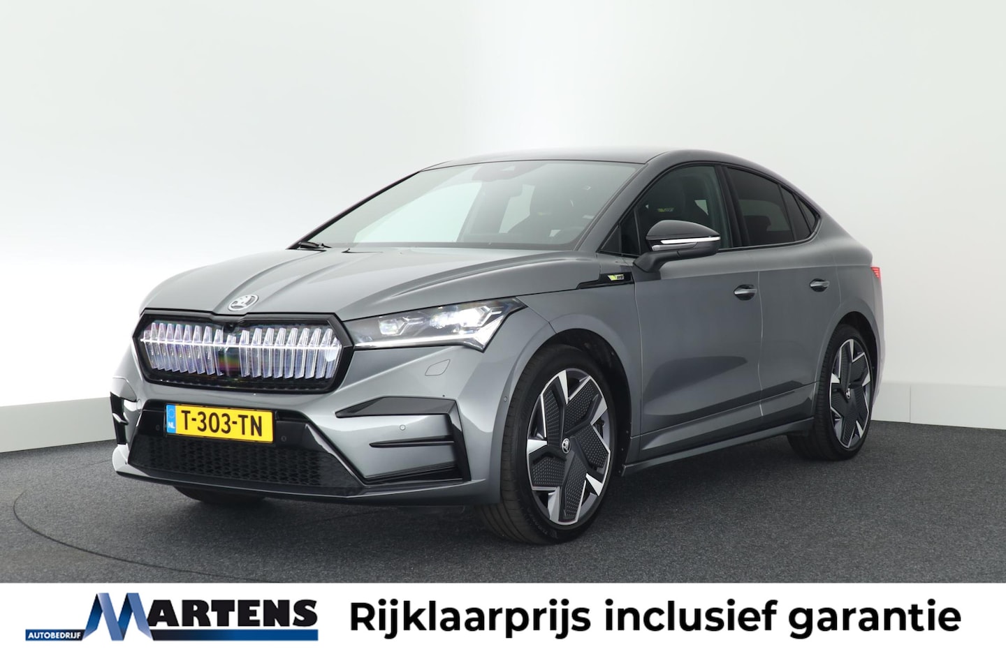 Skoda Enyaq Coupé iV - 80 RS 299pk SOH 90% Panoramadak Warmtepomp Memory Stoelverwarming Keyless Navigatie - AutoWereld.nl