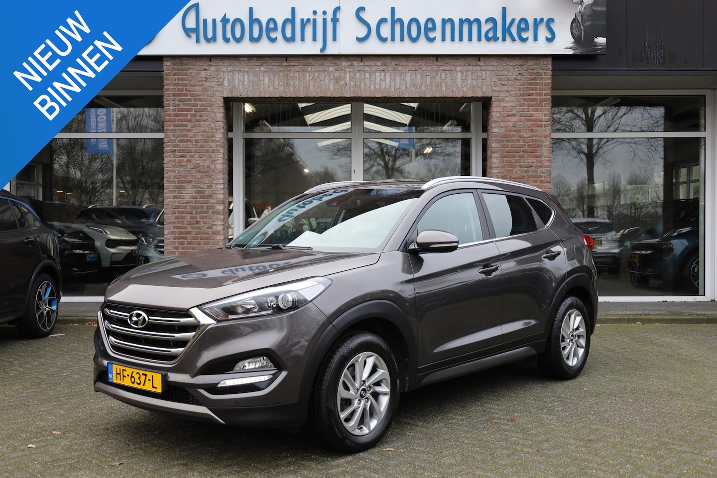 Hyundai Tucson - 1.6 TURBO-GDi 1900KG-TREKGEWICHT!! TREKHAAK CAMERA 4XSTOELVERW. AUTOHOLD DAB CRUISE CLIMA - AutoWereld.nl