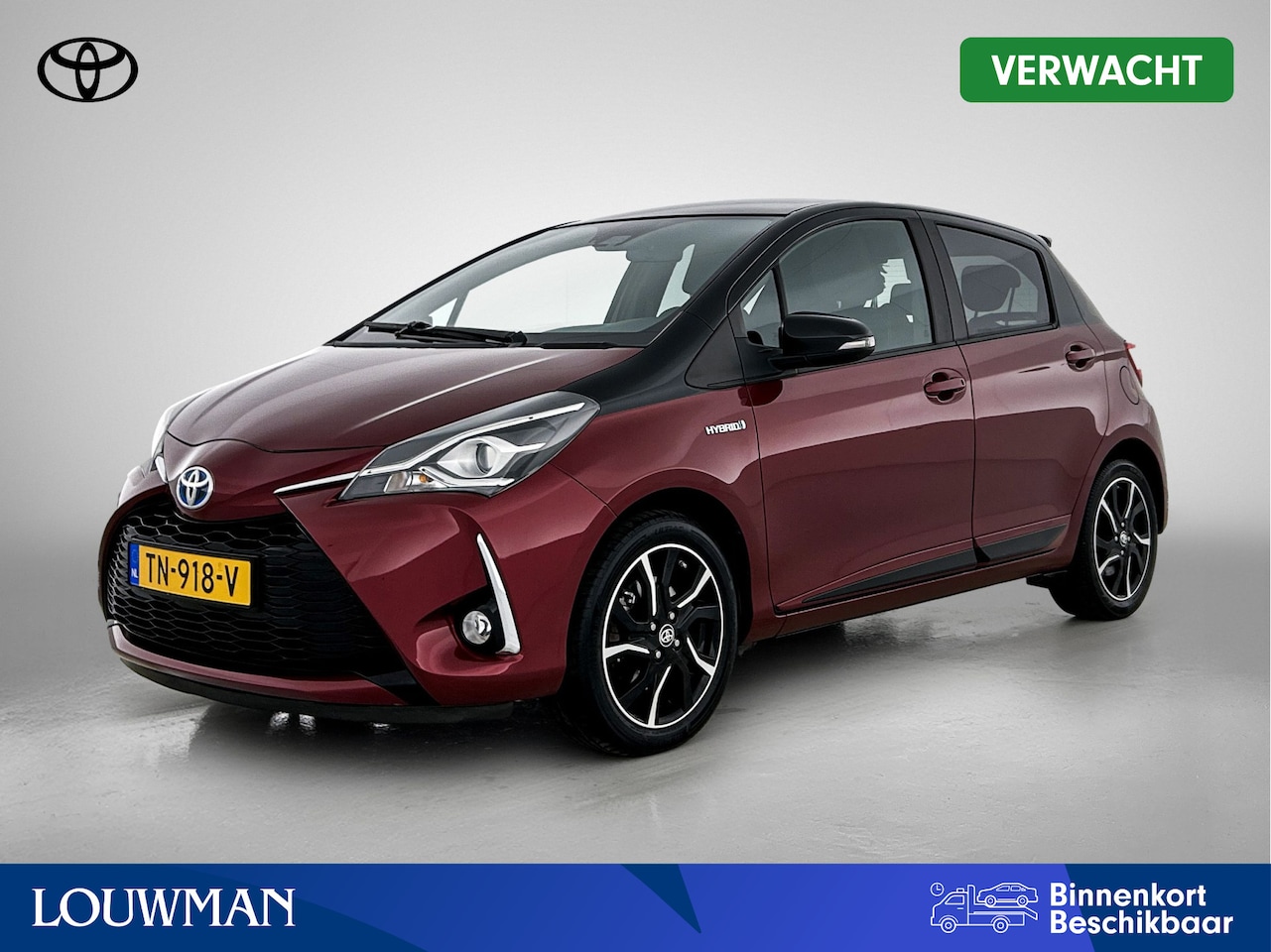 Toyota Yaris - 1.5 Hybrid Bi-Tone | LED V+A | Climate control | 16'' LM velgen | leseman - AutoWereld.nl