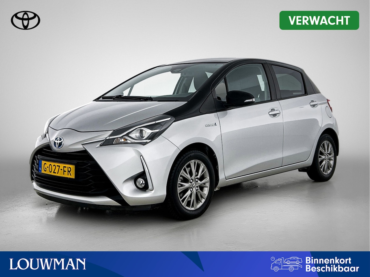 Toyota Yaris - 1.5 Hybrid Dynamic Bi-Tone | Navigatie | LM velgen | Climate control | Cruise control | - AutoWereld.nl