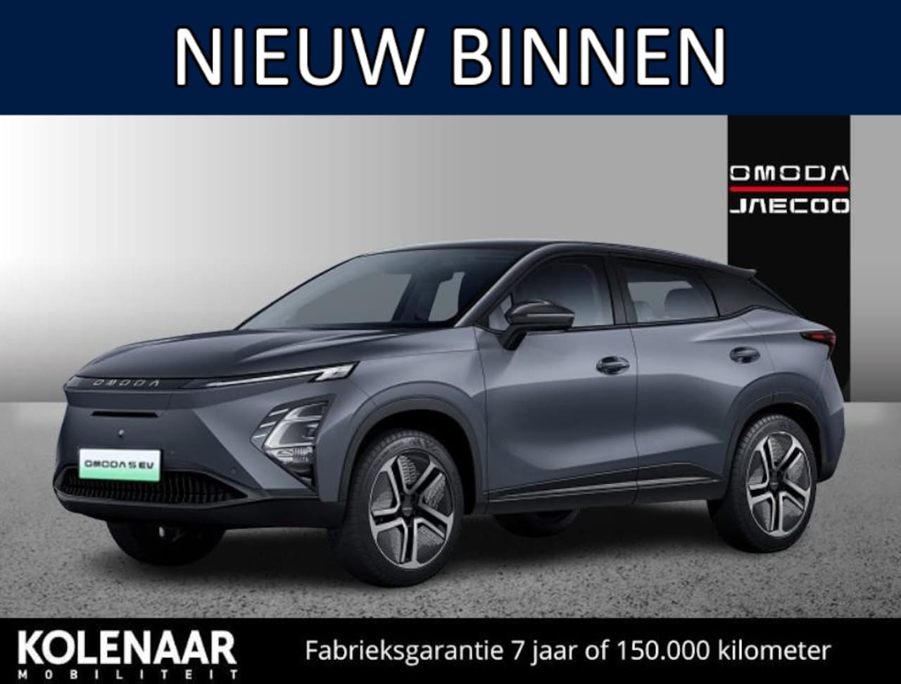 Omoda 5 - Premium 61 kWh /Vanaf €170,- netto bijtelling/Direct leverbaar/7 jaar garantie/Adaptive cr - AutoWereld.nl