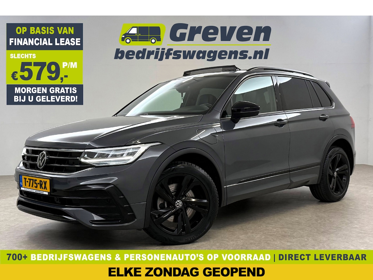 Volkswagen Tiguan - 1.4 TSI eHybrid R-Line | SOH 99% | Pano | Sfeer | Adap. Cruise | Virtual | Stoel/Stuur ver - AutoWereld.nl