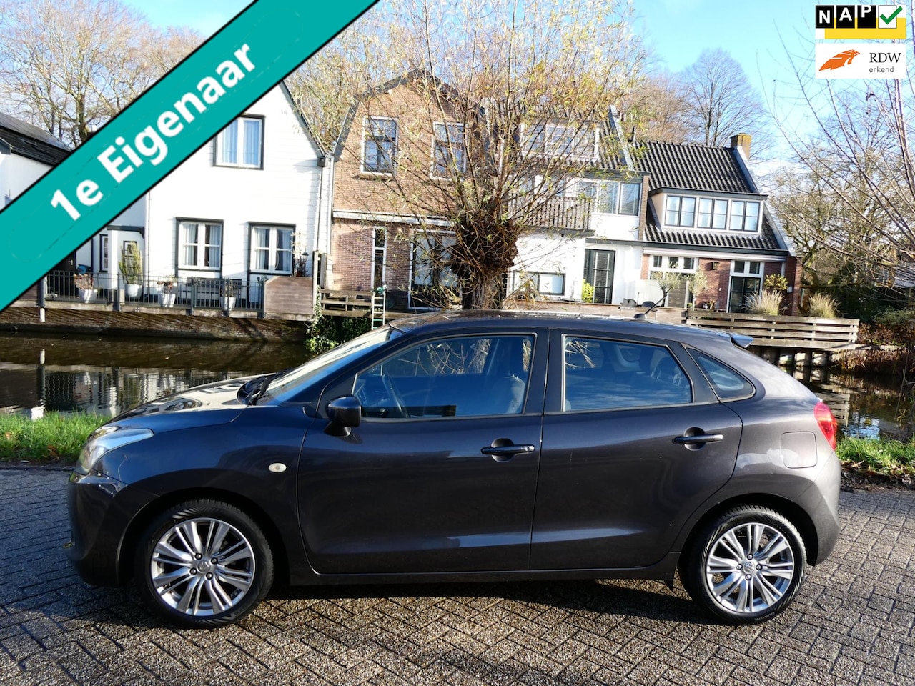 Suzuki Baleno - 1.2 Excl. 4-Cilinder 1e eig. Automaat Airco LED PDC Xenon 159.000km. - AutoWereld.nl