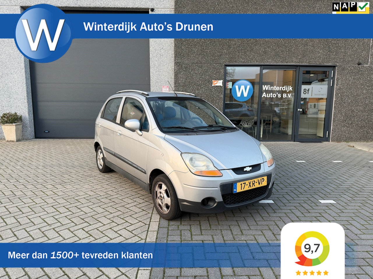 Chevrolet Matiz - 0.8 Style Airco/Nieuwe APK/5Deurs/Koopje! - AutoWereld.nl
