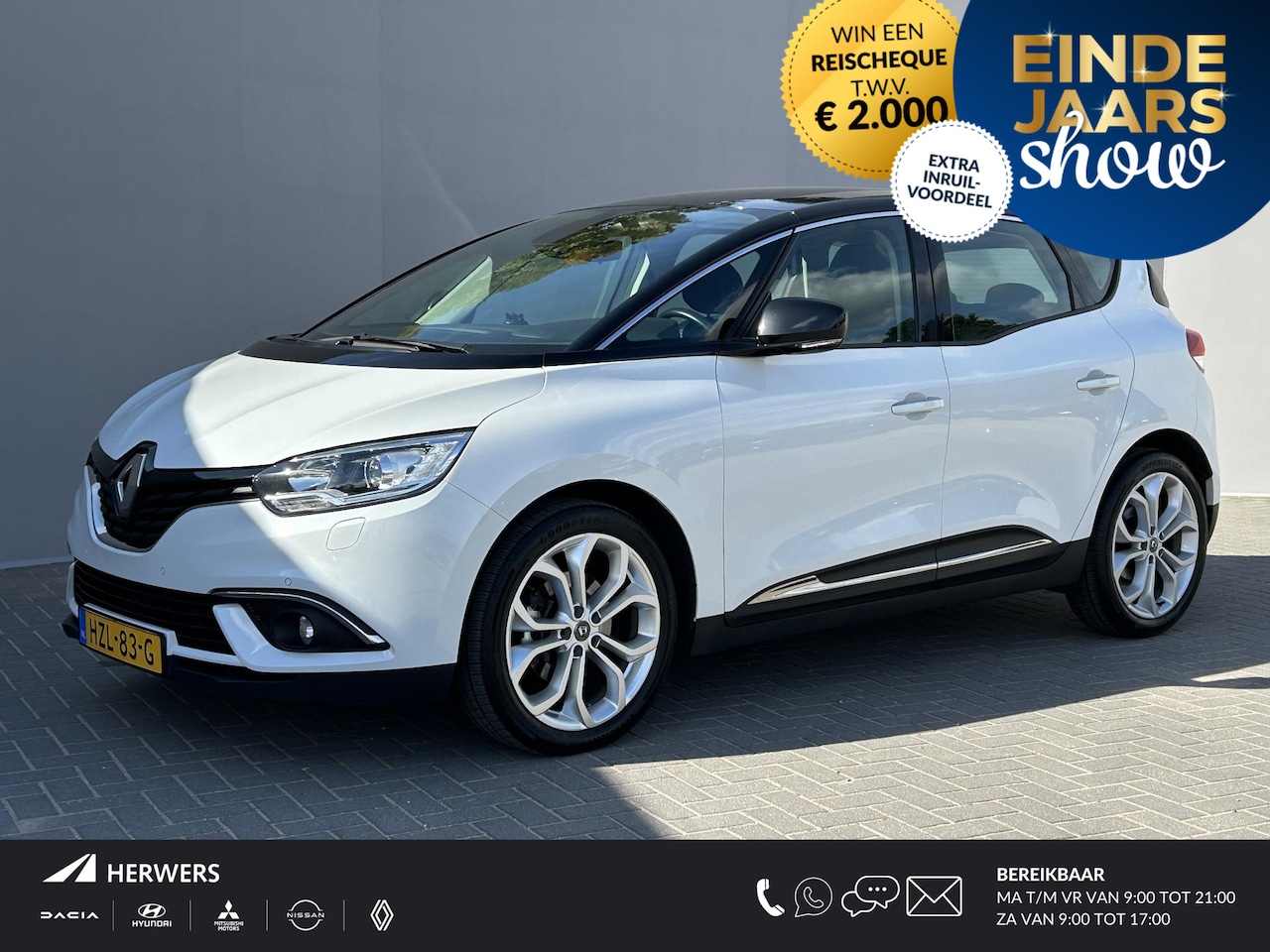 Renault Scénic - TCe 140 EDC Limited Automaat / 1.800 kg trekgewicht / Apple carplay / Android auto / Stoel - AutoWereld.nl