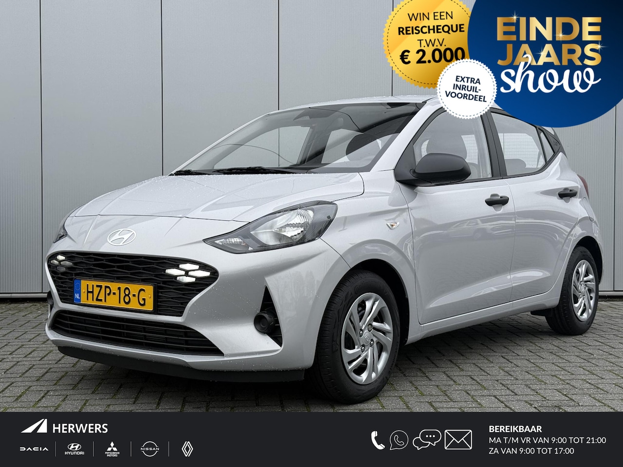 Hyundai i10 - 1.0 Comfort / Apple Carplay/Android Auto / audio-navigatie full map / achteruitrijcamera / - AutoWereld.nl