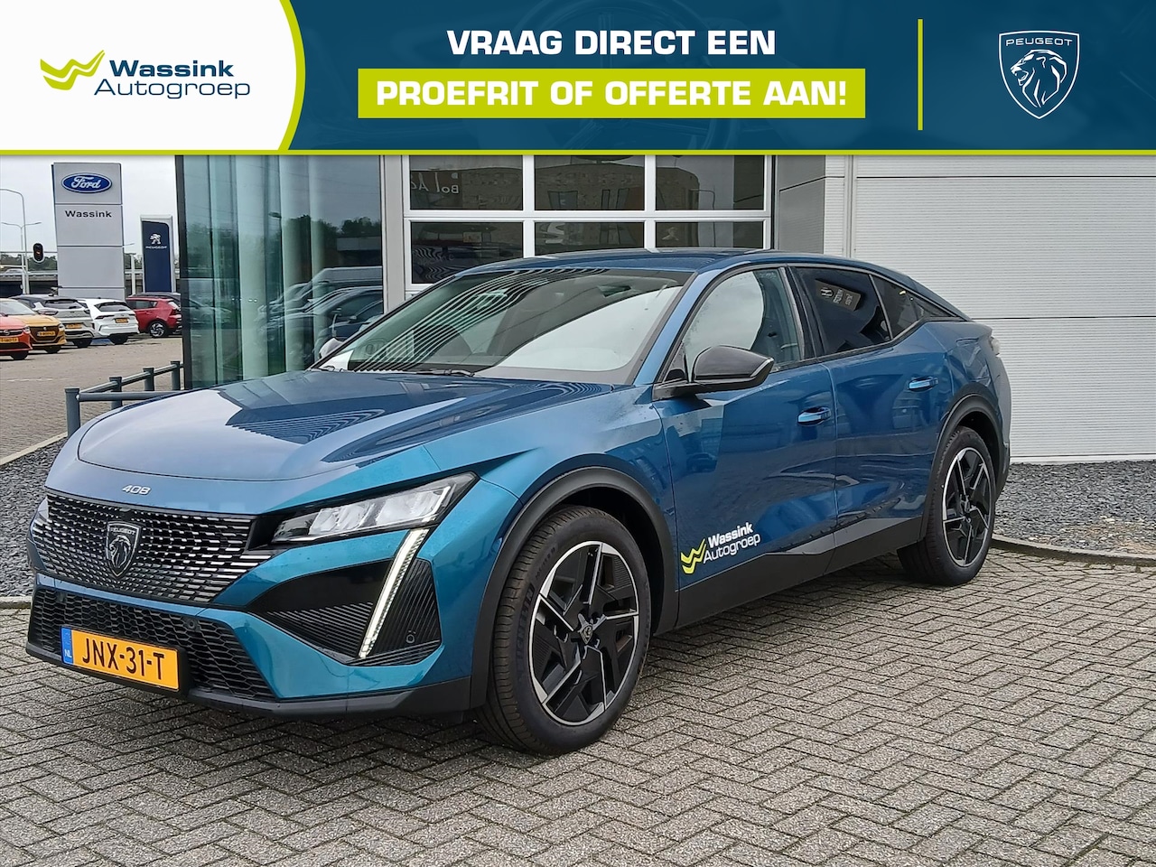 Peugeot 408 - 1.6 Plug-In Hybrid 225PK e-EAT8 Allure Avantage | Camera | Navigatie | 19 inch licht metal - AutoWereld.nl