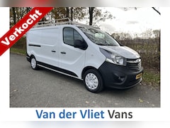 Opel Vivaro - 1.6 CDTI 126pk E6 L2 Edition 3p BPM Vrij Lease €256 p/m, Trekhaak, Inrichting, Airco, Navi