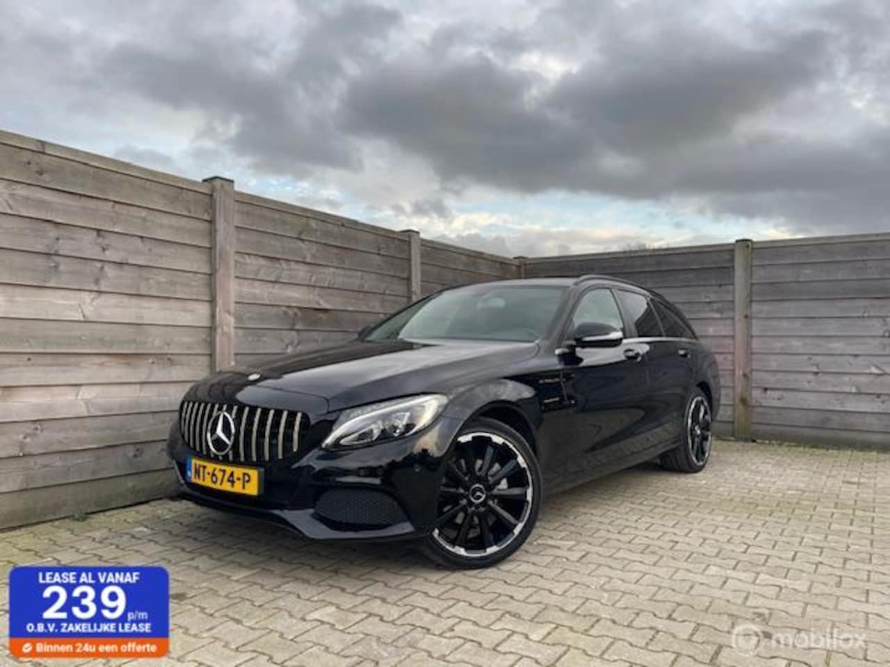 Mercedes-Benz C-klasse Estate - 180 Navi-Led-Trekhaak-Dealeronderh - AutoWereld.nl