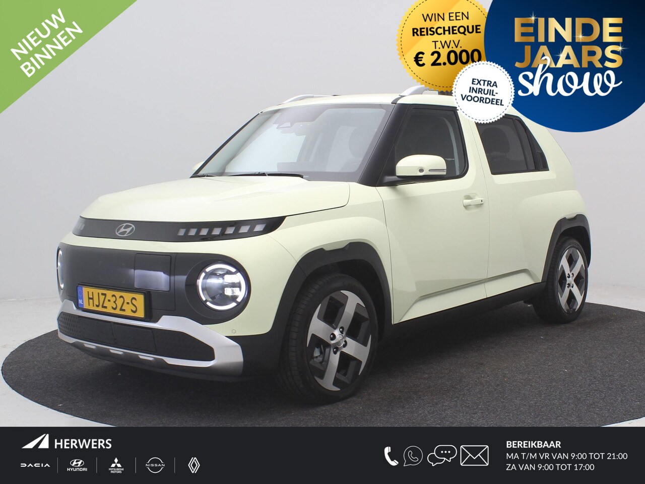 Hyundai Inster - Evolve 49 kWh / 1ste Eigenaar / Navigatie / Adaptieve Cruise Control / NL Auto / Fabrieksg - AutoWereld.nl