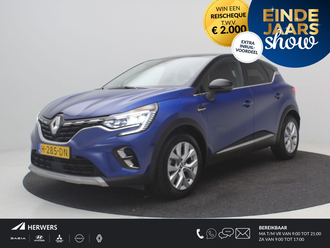 Renault Captur - 1.3 TCe 130 Intens / Dealeronderhouden / Trekhaak / 1200kg Trekgewicht / Achteruitrijcamer - AutoWereld.nl