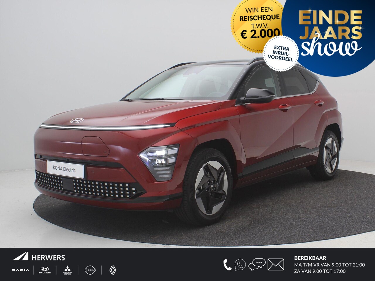 Hyundai Kona Electric - Comfort Smart 65.4 kWh + WVB / € 4000,- Voordeel Op Nieuwprijs / Rijklaarprijs / Direct Le - AutoWereld.nl
