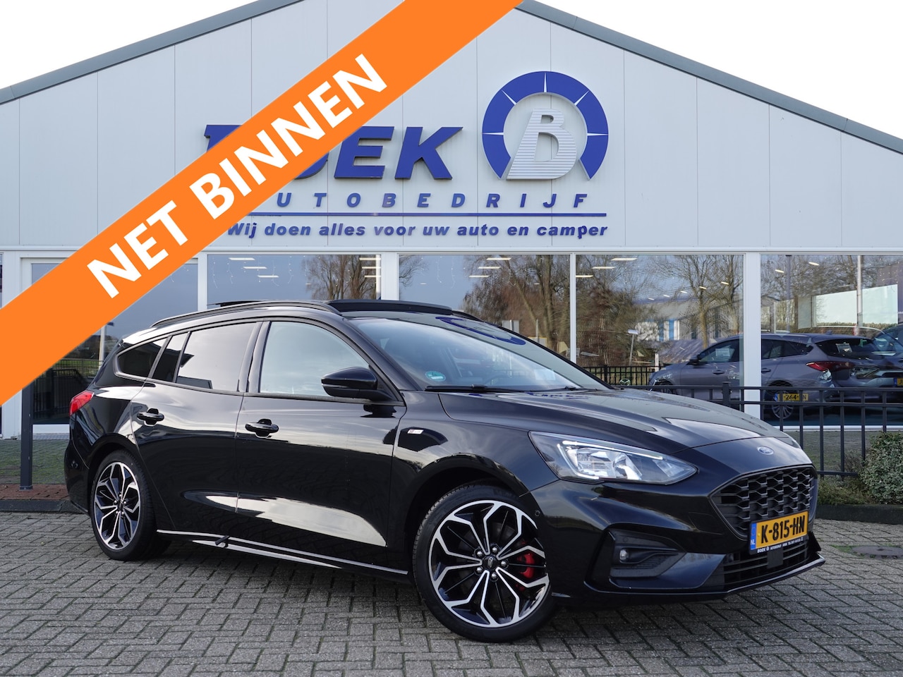Ford Focus Wagon - 1.5 EcoBoost ST Line 150PK AUTOM. PANO | VOL LEER | TREKH. | HUD | WINTERPACK - AutoWereld.nl