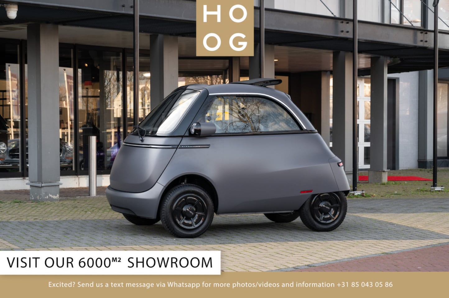 Micro Microlino - L7 Premium – 90km/u – 177km range - AutoWereld.nl